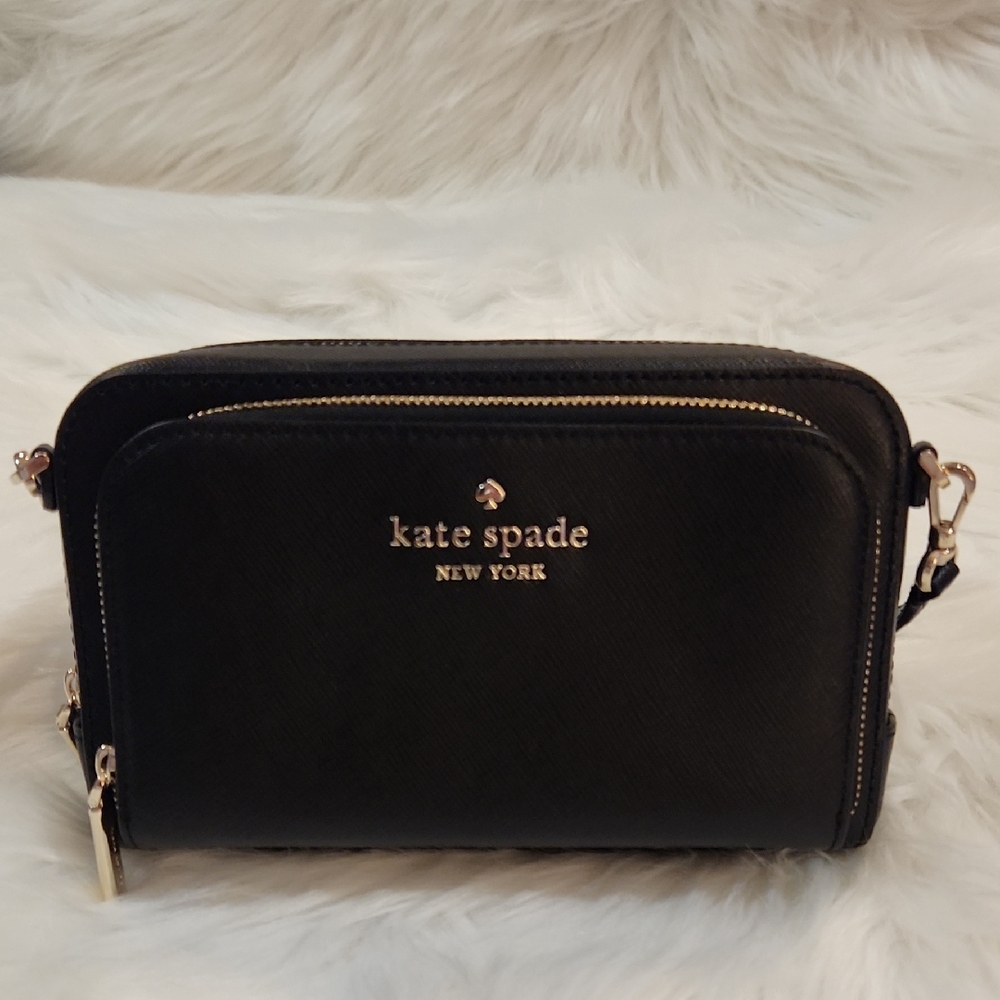 Kate Spade Elegant Black Crossbody Bag